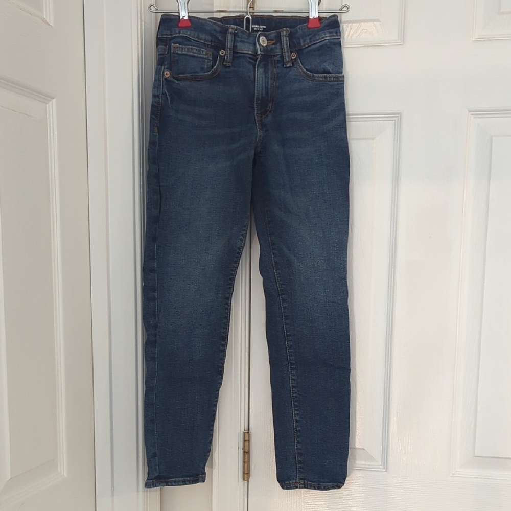 Old Navy Blue Straight-Leg Jeans